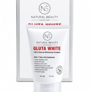 Naturals Beauty Gluta White Skin Brightening Face Wash 120ml – 100% Natural Glutathione