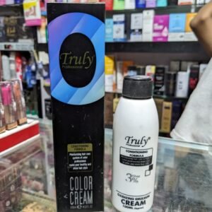Truly hair color with developer