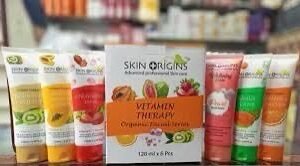 Skin Origins Vitamin Therapy Brightening & Nourishing Face Wash Set – Pack of 6 (120ml Each)